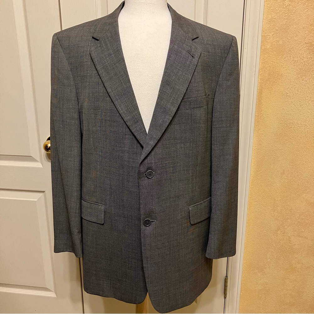 DANIEL CREMIEUX Blazer SUIT JACKET Loro Piana GRAY - Sz 44 R Very Nice! - Picture 2 of 12